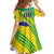 Custom Brazil Independence Day Family Matching Off Shoulder Maxi Dress and Hawaiian Shirt Toco Toucan Ordem e Progresso - Wonder Print Shop