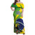 Custom Brazil Independence Day Family Matching Off Shoulder Maxi Dress and Hawaiian Shirt Toco Toucan Ordem e Progresso - Wonder Print Shop