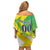 Custom Brazil Independence Day Family Matching Off Shoulder Short Dress and Hawaiian Shirt Toco Toucan Ordem e Progresso - Wonder Print Shop
