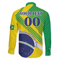 Custom Brazil Independence Day Family Matching Puletasi and Hawaiian Shirt Toco Toucan Ordem e Progresso - Wonder Print Shop
