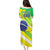 Custom Brazil Independence Day Family Matching Puletasi and Hawaiian Shirt Toco Toucan Ordem e Progresso - Wonder Print Shop