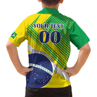 Custom Brazil Independence Day Family Matching Summer Maxi Dress and Hawaiian Shirt Toco Toucan Ordem e Progresso - Wonder Print Shop