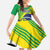 Custom Brazil Independence Day Family Matching Summer Maxi Dress and Hawaiian Shirt Toco Toucan Ordem e Progresso - Wonder Print Shop