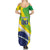 Custom Brazil Independence Day Family Matching Summer Maxi Dress and Hawaiian Shirt Toco Toucan Ordem e Progresso - Wonder Print Shop