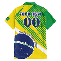 Custom Brazil Independence Day Family Matching Tank Maxi Dress and Hawaiian Shirt Toco Toucan Ordem e Progresso - Wonder Print Shop