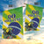 Custom Brazil Independence Day Garden Flag Toco Toucan Ordem e Progresso - Wonder Print Shop