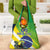 Custom Brazil Independence Day Grocery Bag Toco Toucan Ordem e Progresso