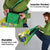 Custom Brazil Independence Day Grocery Bag Toco Toucan Ordem e Progresso