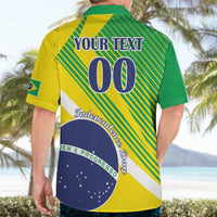 Custom Brazil Independence Day Hawaiian Shirt Toco Toucan Ordem e Progresso - Wonder Print Shop