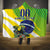 Custom Brazil Independence Day Hooded Blanket Toco Toucan Ordem e Progresso