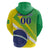 Custom Brazil Independence Day Hoodie Toco Toucan Ordem e Progresso - Wonder Print Shop
