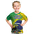 Custom Brazil Independence Day Kid T Shirt Toco Toucan Ordem e Progresso - Wonder Print Shop