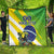 Custom Brazil Independence Day Quilt Toco Toucan Ordem e Progresso - Wonder Print Shop