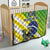 Custom Brazil Independence Day Quilt Toco Toucan Ordem e Progresso - Wonder Print Shop