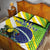 Custom Brazil Independence Day Quilt Bed Set Toco Toucan Ordem e Progresso - Wonder Print Shop