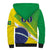 Custom Brazil Independence Day Sherpa Hoodie Toco Toucan Ordem e Progresso - Wonder Print Shop