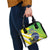 Custom Brazil Independence Day Shoulder Handbag Toco Toucan Ordem e Progresso