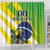 Custom Brazil Independence Day Shower Curtain Toco Toucan Ordem e Progresso