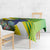 Custom Brazil Independence Day Tablecloth Toco Toucan Ordem e Progresso - Wonder Print Shop