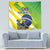 Custom Brazil Independence Day Tapestry Toco Toucan Ordem e Progresso - Wonder Print Shop