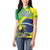 Custom Brazil Independence Day Women Polo Shirt Toco Toucan Ordem e Progresso - Wonder Print Shop