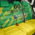 Custom Brazil Happy Independence Day Back Car Seat Cover Cristo Redentor Flag Style - Wonder Print Shop