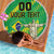 Custom Brazil Happy Independence Day Beach Blanket Cristo Redentor Flag Style - Wonder Print Shop