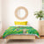 Custom Brazil Happy Independence Day Bedding Set Cristo Redentor Flag Style - Wonder Print Shop