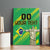 Custom Brazil Happy Independence Day Canvas Wall Art Cristo Redentor Flag Style - Wonder Print Shop