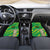 Custom Brazil Happy Independence Day Car Mats Cristo Redentor Flag Style - Wonder Print Shop