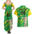 Custom Brazil Happy Independence Day Couples Matching Summer Maxi Dress and Hawaiian Shirt Cristo Redentor Flag Style - Wonder Print Shop