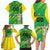 Custom Brazil Happy Independence Day Family Matching Long Sleeve Bodycon Dress and Hawaiian Shirt Cristo Redentor Flag Style - Wonder Print Shop