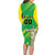 Custom Brazil Happy Independence Day Family Matching Long Sleeve Bodycon Dress and Hawaiian Shirt Cristo Redentor Flag Style - Wonder Print Shop
