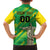 Custom Brazil Happy Independence Day Family Matching Off The Shoulder Long Sleeve Dress and Hawaiian Shirt Cristo Redentor Flag Style - Wonder Print Shop