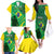 Custom Brazil Happy Independence Day Family Matching Off The Shoulder Long Sleeve Dress and Hawaiian Shirt Cristo Redentor Flag Style - Wonder Print Shop