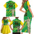 Custom Brazil Happy Independence Day Family Matching Short Sleeve Bodycon Dress and Hawaiian Shirt Cristo Redentor Flag Style - Wonder Print Shop