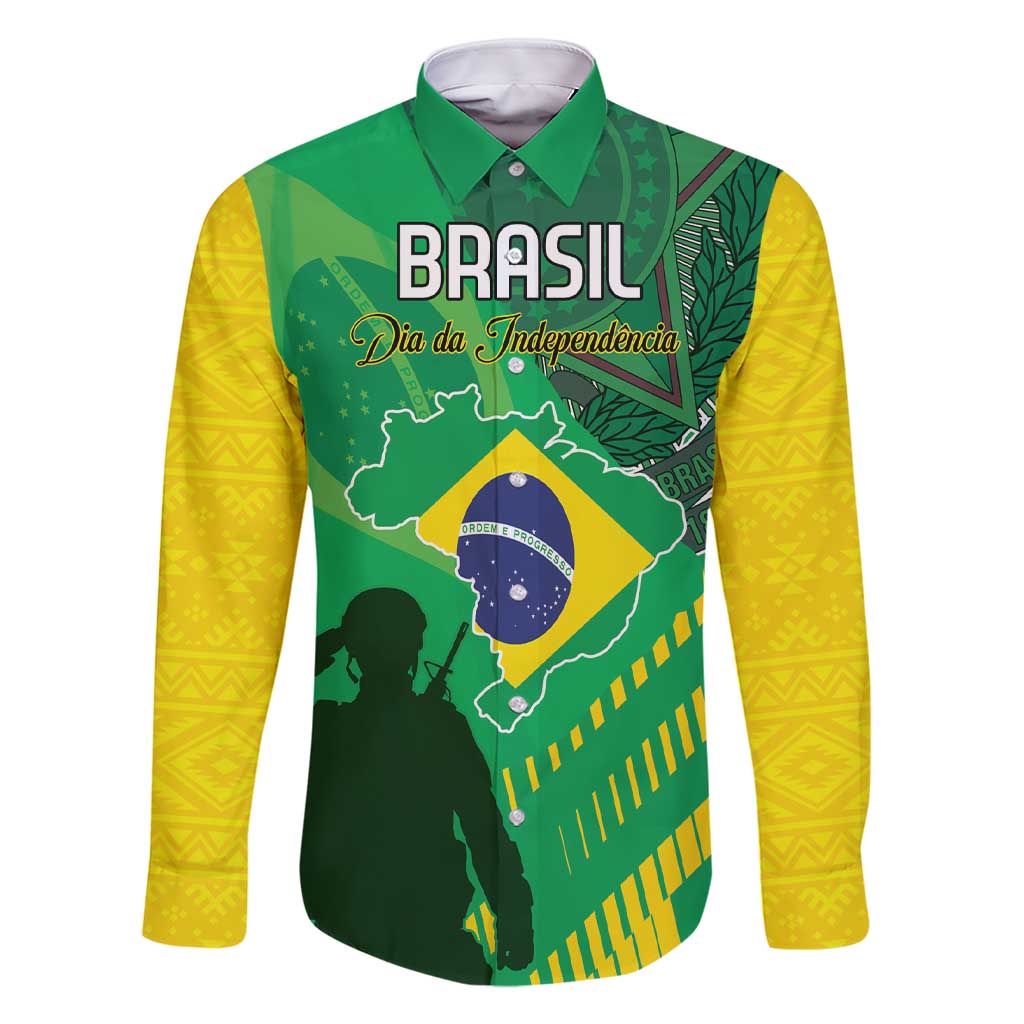 Custom Brazil Happy Independence Day Family Matching Short Sleeve Bodycon Dress and Hawaiian Shirt Cristo Redentor Flag Style - Wonder Print Shop