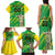 Custom Brazil Happy Independence Day Family Matching Tank Maxi Dress and Hawaiian Shirt Cristo Redentor Flag Style - Wonder Print Shop