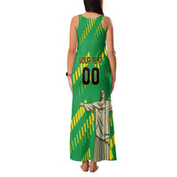 Custom Brazil Happy Independence Day Family Matching Tank Maxi Dress and Hawaiian Shirt Cristo Redentor Flag Style - Wonder Print Shop
