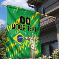 Custom Brazil Happy Independence Day Garden Flag Cristo Redentor Flag Style - Wonder Print Shop