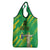 Custom Brazil Happy Independence Day Grocery Bag Cristo Redentor Flag Style