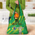 Custom Brazil Happy Independence Day Grocery Bag Cristo Redentor Flag Style