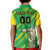 Custom Brazil Happy Independence Day Kid Polo Shirt Cristo Redentor Flag Style - Wonder Print Shop