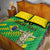 Custom Brazil Happy Independence Day Quilt Bed Set Cristo Redentor Flag Style - Wonder Print Shop