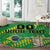 Custom Brazil Happy Independence Day Round Carpet Cristo Redentor Flag Style