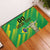 Custom Brazil Happy Independence Day Rubber Doormat Cristo Redentor Flag Style - Wonder Print Shop