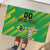 Custom Brazil Happy Independence Day Rubber Doormat Cristo Redentor Flag Style - Wonder Print Shop