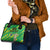 Custom Brazil Happy Independence Day Shoulder Handbag Cristo Redentor Flag Style