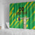 Custom Brazil Happy Independence Day Shower Curtain Cristo Redentor Flag Style