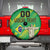 Custom Brazil Happy Independence Day Spare Tire Cover Cristo Redentor Flag Style - Wonder Print Shop